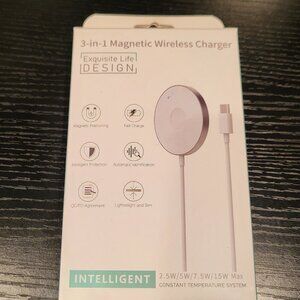 3-in-1 Wireless Magnetic Charger